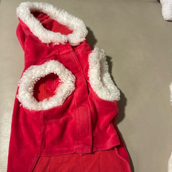 Doggie Goodie Christmas Coat Large - Picture 1 of 6